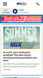 Mobile Screenshot of mix95.com